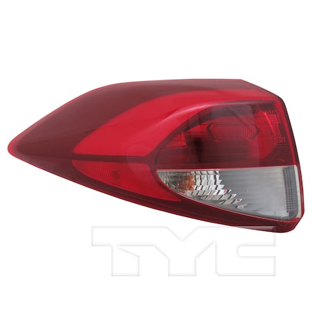 Tyc Tail Light Assembly, 11-6852-00 11-6852-00